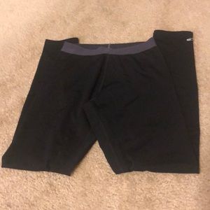 Champion size small black fleece lined leggings